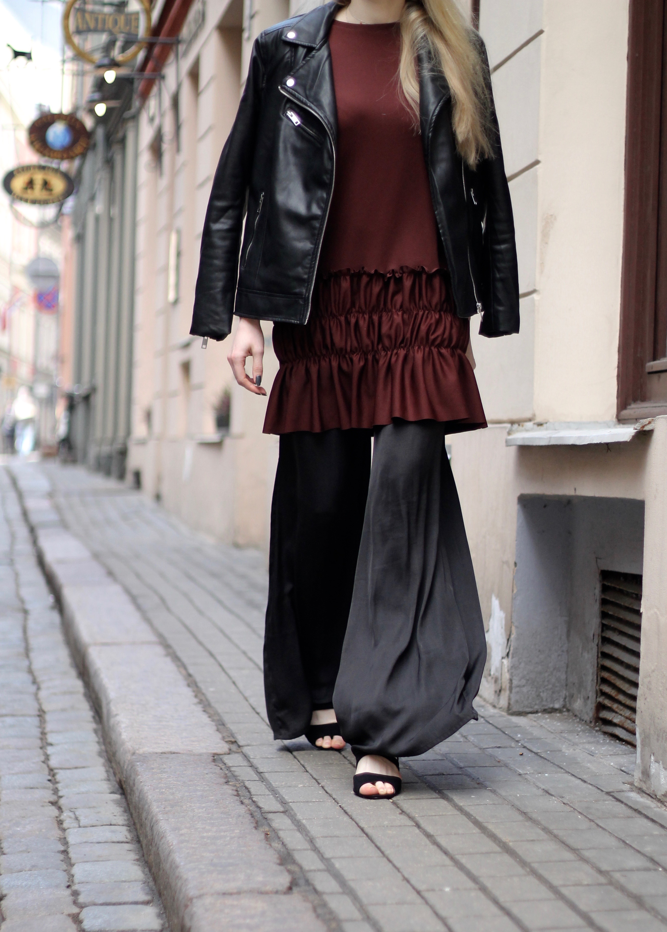 MON MODE / Fashion Blogger / Denim Culottes / Lisbon, Portugal