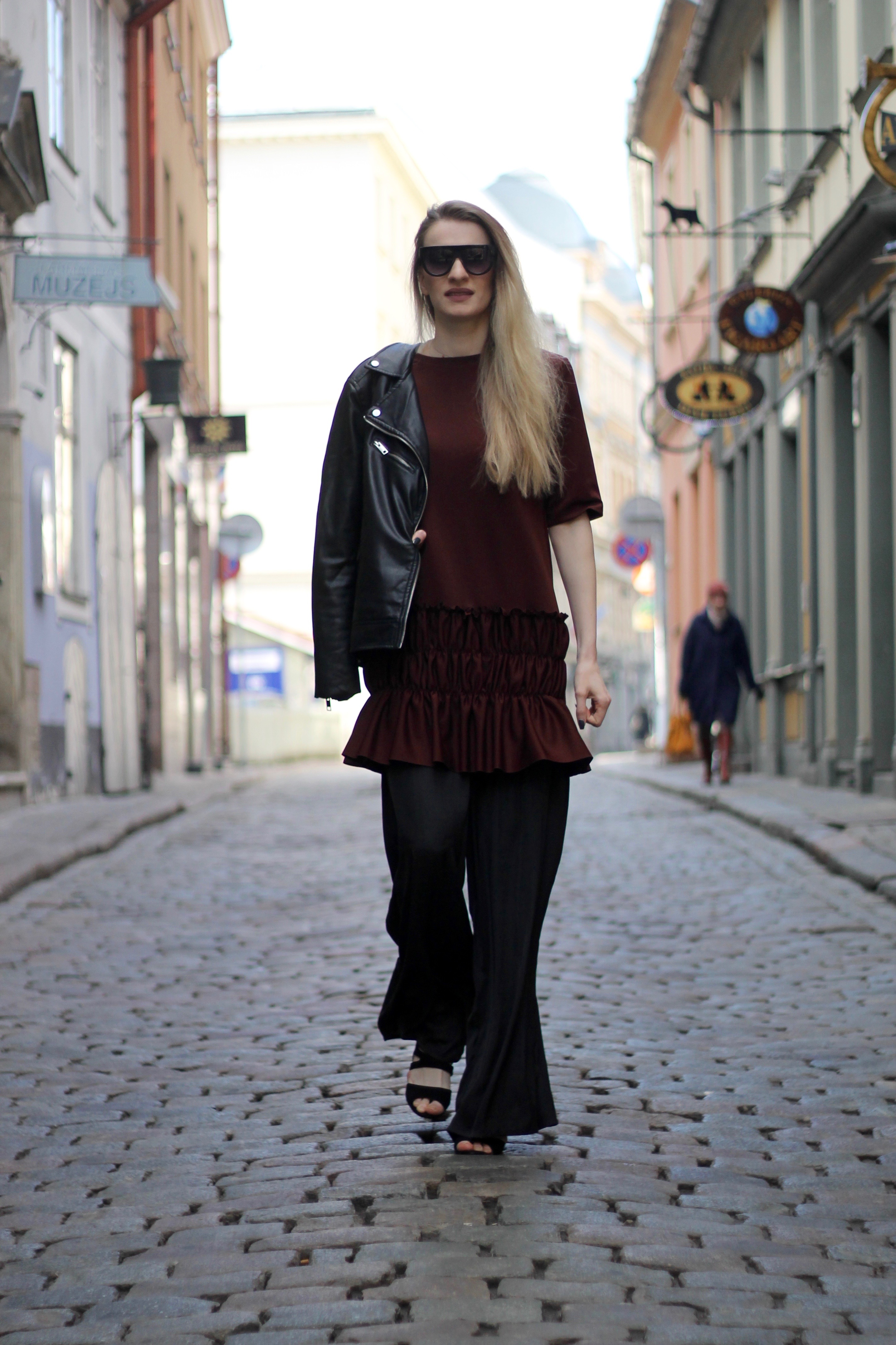 MON MODE / Fashion Blogger / Denim Culottes / Lisbon, Portugal