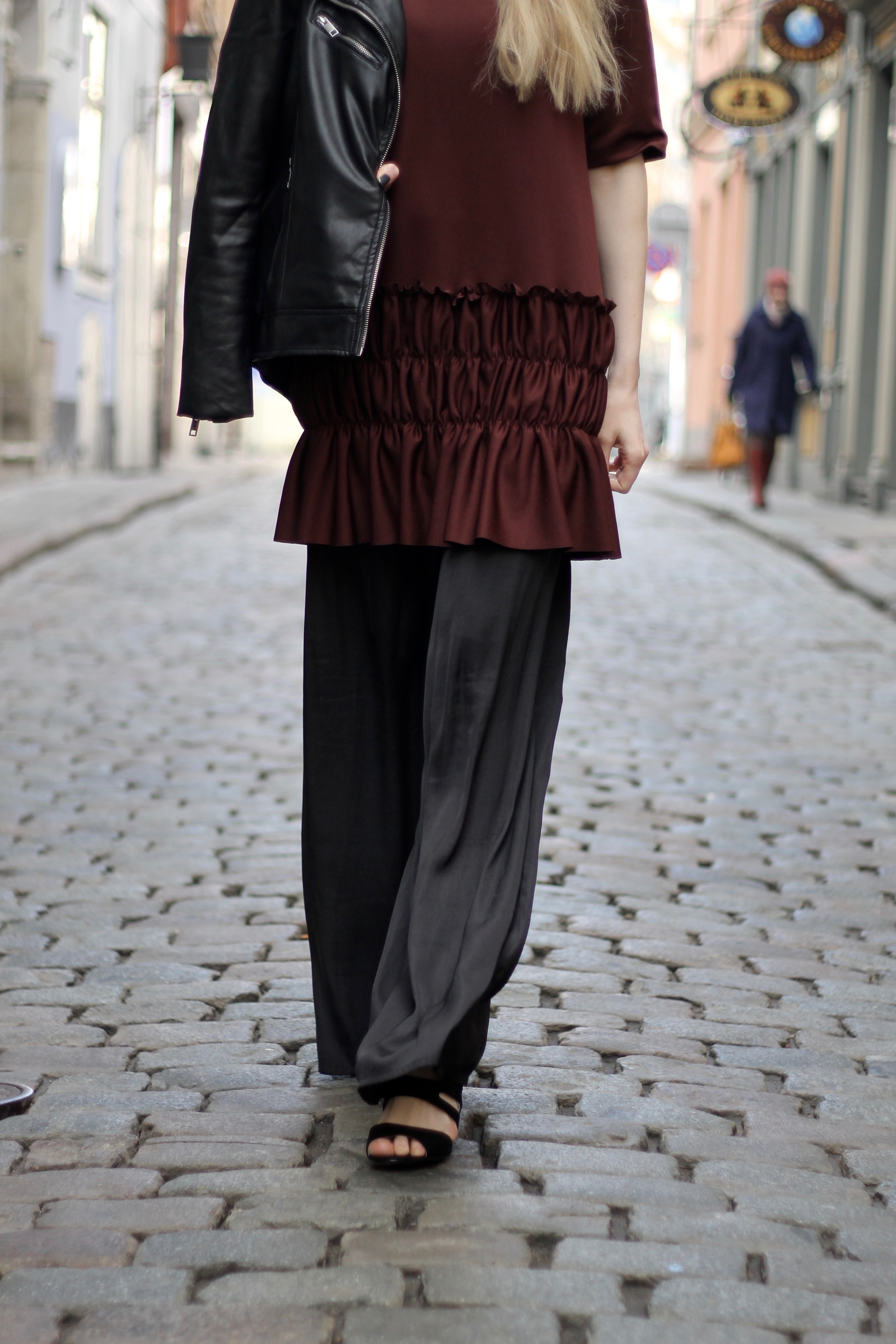 MON MODE / Fashion Blogger / Denim Culottes / Lisbon, Portugal